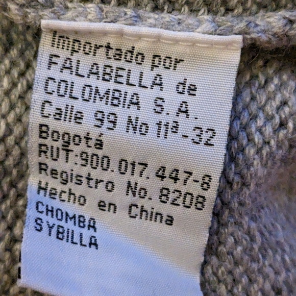 Sybilla Basic Deep V Neck Soft Angora Blend Sweater Women's Medium EUC - Picture 8 of 8